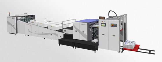 Mesin Lapisan UV Berkecepatan Tinggi 9500 Lembar/Jam dengan Ukuran Lapisan Max 720x1050mm untuk Dasar Air dan Lapisan UV