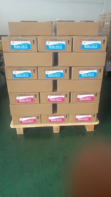 ECOO-INK-F Merah Solvent Berbasis Ink Heat Curing Untuk Offset Printing