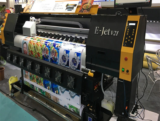 Roll To Roll Sublimation Mesin Pencetakan Tekstil Inkjet Digital