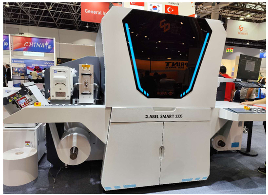 108/216/324 mm Mesin Pencetakan Inkjet UV