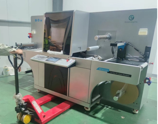 Mesin Pencetakan Label Digital 360*360 dpi hingga 1440*360 dpi untuk Efek Visual Unik