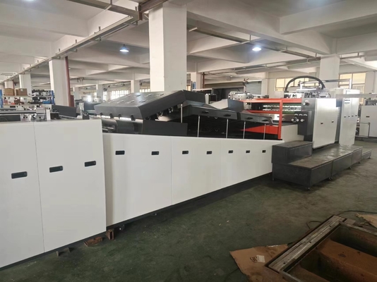 Otomatis Spot UV Lapis Lapisan Dan Mesin Kaca Untuk Kardus