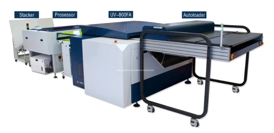 1160mm*940mm Multi Cassette CTP Mesin Plat Untuk Piring Pakan Autoloader
