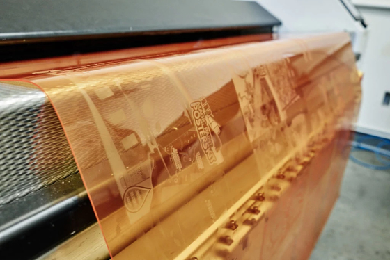 Plat Flexoplat Analog Photopolymer Flexographic Printing Plate Untuk Label Dan Paket