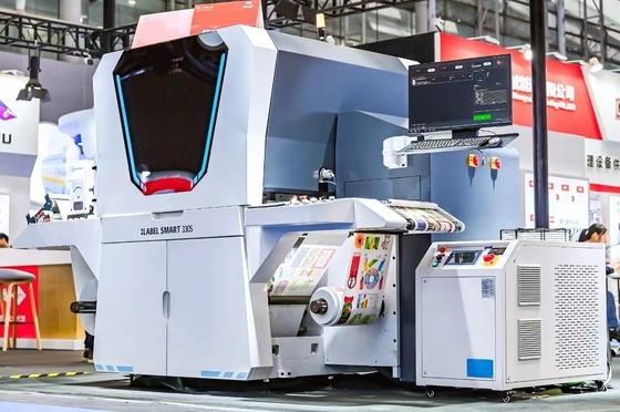 Roll to Roll Satu Sisi UV Ink Digital Label Printer