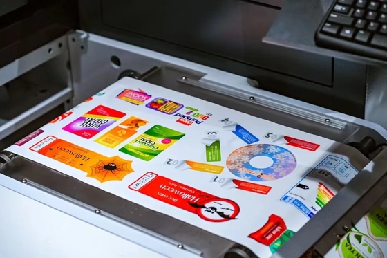 Hybrid Digital Label Multi Color UV Printing dan Varnishing Machine