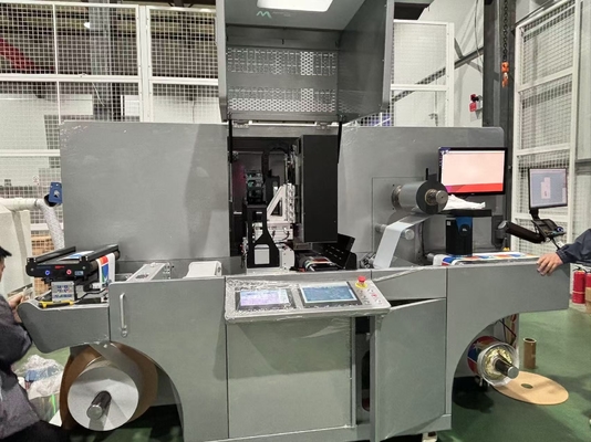 1440*360 Dpi EcooSpark Digital Foil Stamping Label Enhancing Mesin