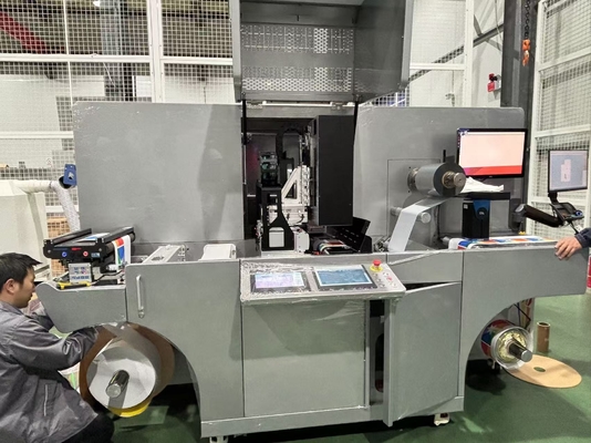EcooSpark UV Piezo LED Curing Label Digital Mesin Pencetakan Meningkatkan Efisiensi