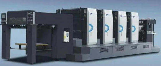 Percetakan Offset Format 4 UP Multi-Color Sheet-Fed