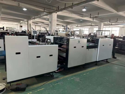 Mesin Laminating Flute Film Termal PET PVC Anti Statis