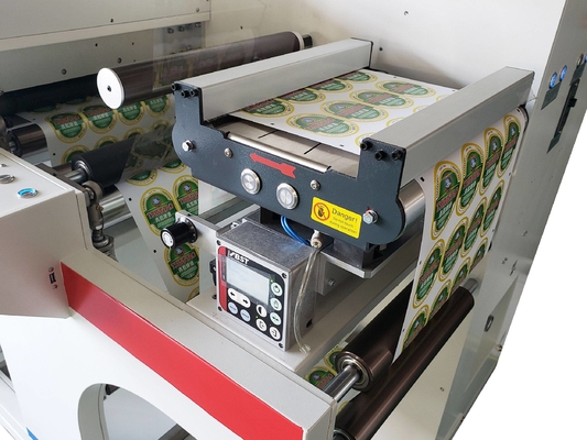 Kecepatan Tinggi Produktivitas Tinggi VD3350 Digital Label Die Cutter dengan Slitting dan Rewinding