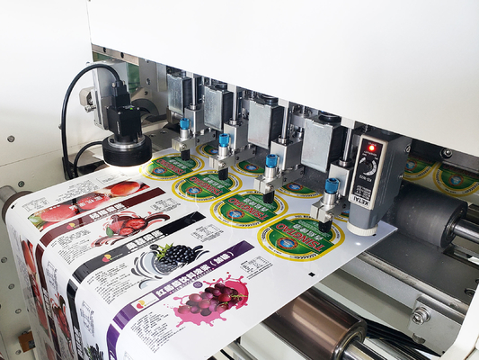 Kecepatan Tinggi Produktivitas Tinggi VD3350 Digital Label Die Cutter dengan Slitting dan Rewinding