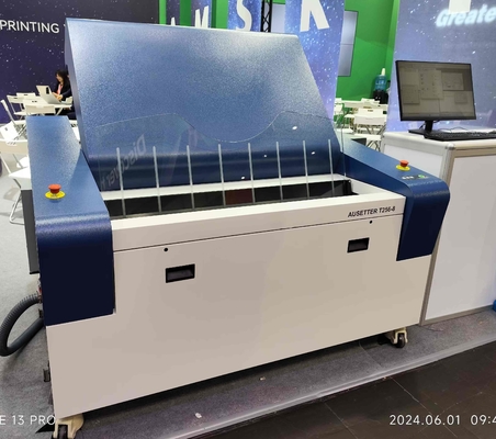 UV-800A F/S/E Mesin CTP Termal Percetakan Offset Otomatis Online