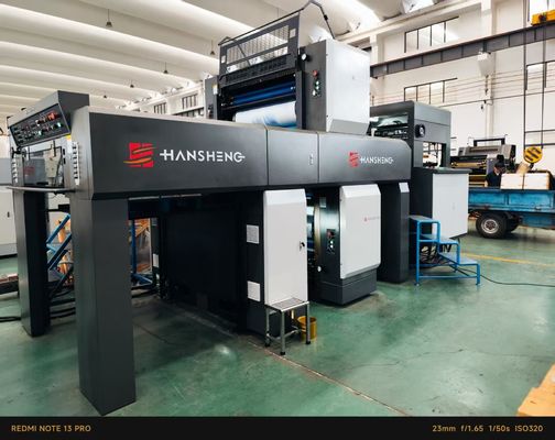 Mesin Cetak Offset HSS92 Perfector Satu Warna Dua Sisi Ukuran A1 13000sph