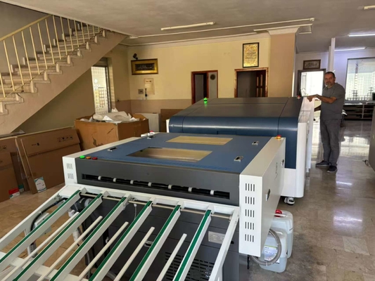 Mesin Pembuat Plat Otomatis Kecepatan Tinggi Termal CTP