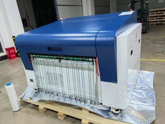 Mesin pembuatan piring CTP termal otomatis berkinerja tinggi 64-saluran dengan resolusi 2400dpi dan output 28 piring/jam