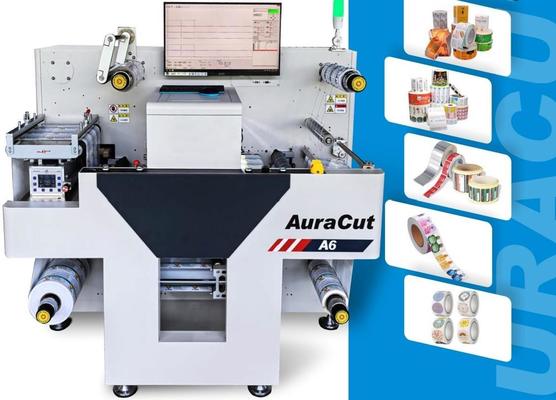 Aura Cut A6 Digital Label Cutter 330mm Lebar 11m/min Kecepatan