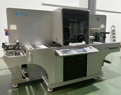 Mesin Pencetakan Label Digital 330mm 60m/menit Kecepatan Resolusi 1440dpi