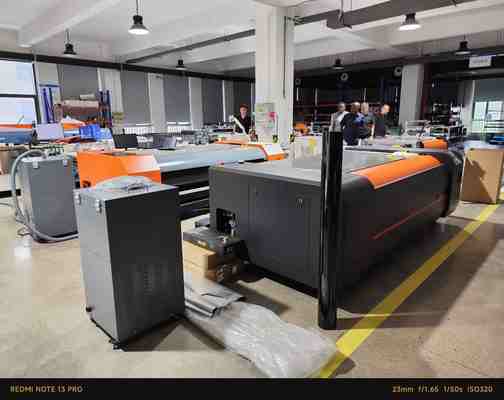 FL5080 Digital Polymer CTP Plate Machine dengan 50"×80" Max Width 3~5 sqm/h Output Speed dan 0.14-6.35mm Ketebalan Plat