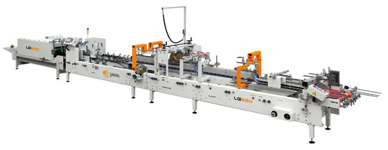 Mesin Pembuat Kotak Kertas Karton dengan Ukuran Kertas Maksimal P800 * L600mm dan Ukuran Kotak Maksimal P400 * L300 * T100mm untuk Ketebalan Kertas 80-350 g/SQM