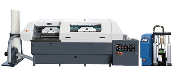 Mesin Penjilid Sempurna 4 Klem dengan Kecepatan 2300 Eksemplar/Jam dan Ukuran Jilid 450X320mm