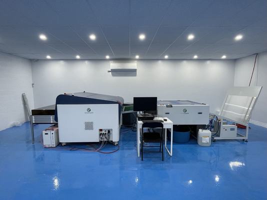 Mesin CTP Termal Format A1 Otomatis Penuh dengan Ukuran Pelat Maks 1163*940mm dan Kecepatan Maks 24 pph