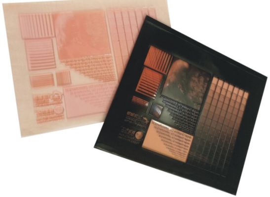 Plat Cetak CTP Polimer Pelapis Spot Label Flexo 1.7mm