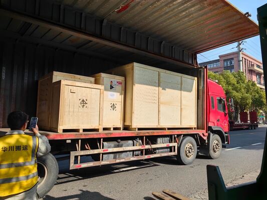 450mm Digital Label Post Press Varnish Printing Mesin Stamping Dingin