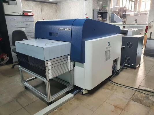 Pelat Cetak CTP ECOO-G dengan Ukuran Pelat yang Dapat Disesuaikan, Warna Gambar Biru, dan Resolusi 2400 dpi