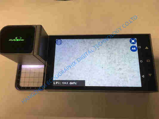 Densitometer Pelat Cetak CTP dengan Layar Sentuh LCD HD 720p, Sistem Operasi Android, dan Analisis Titik Gambar Mikro HD Real-Time