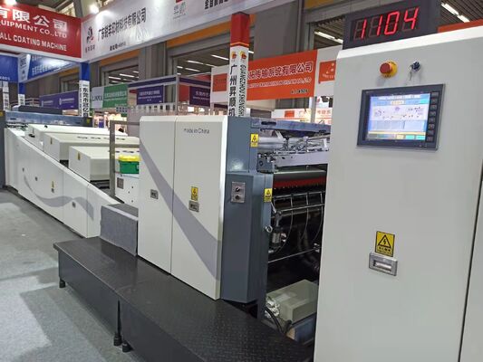 9500 sph A1 UV Spot Varnishing Machine dengan Max Sheet Size 720x1060mm dan Ketebalan 80-500gsm