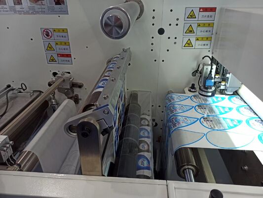 Mesin Pemotong Mati Pisau Motor Label Gulungan Digital 330mm