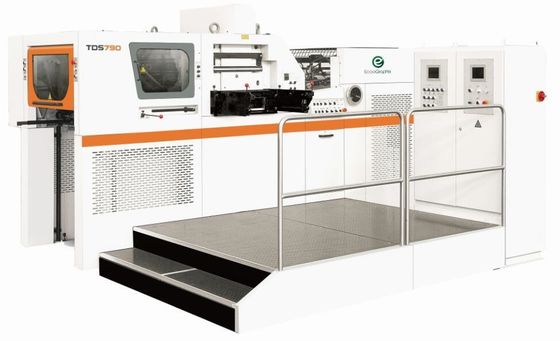 Antarmuka Layar Sentuh ISO CE Foil Stamping Die Cutting Machine