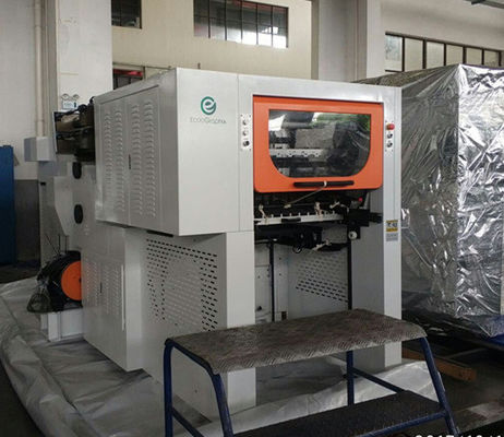 Kartu Label Hot Foil Stamping dan Mesin Pemotong Mati dengan Pengupasan Otomatis