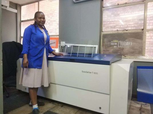 Pencetakan Offset Ukuran B2 28pph 48CH Thermal CTP Machine