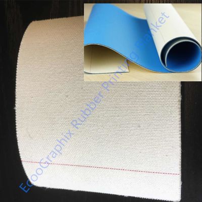 25m / Roll 4 Ply Sheetfed Offset Printing Selimut Karet Rubber