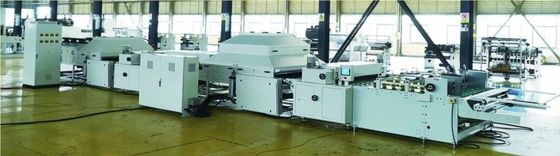 15m / Min Single Head Corrugated UV Coating Machine