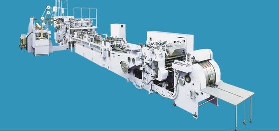 34kw 70bags / Min Bottom Bag Window Box Patching Machine