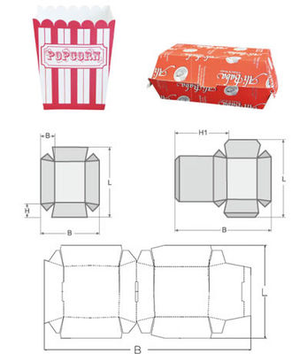 380V 200GSM 200PCS / Min Mesin Kemasan Karton