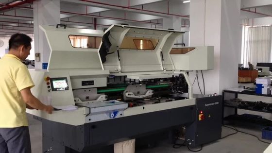 Pengaturan Cepat 4 Klem Mesin Penjilid Buku Robot Digital Cetak Disesuaikan