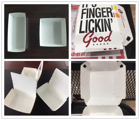 4 Sudut Kotak Kertas Folder Gluer Dengan Crash Lock Bottom