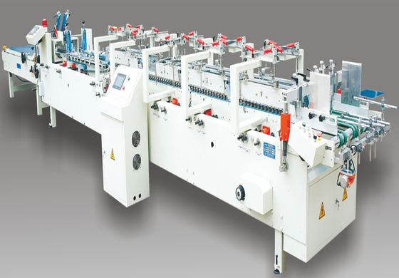 4 Sudut Kotak Kertas Folder Gluer Dengan Crash Lock Bottom
