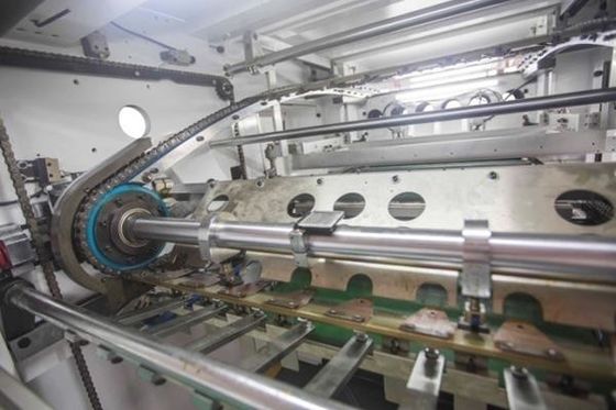 800x580mm Automatic Foil Stamping Die Cutting Machine Dengan Pengupasan