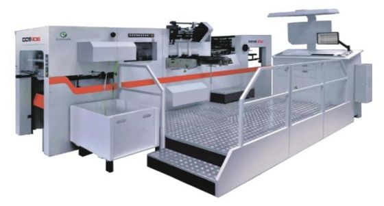 1060×760mm 7000S/H EcooGraphix Pemotong Mati Stamping Foil Panas Otomatis