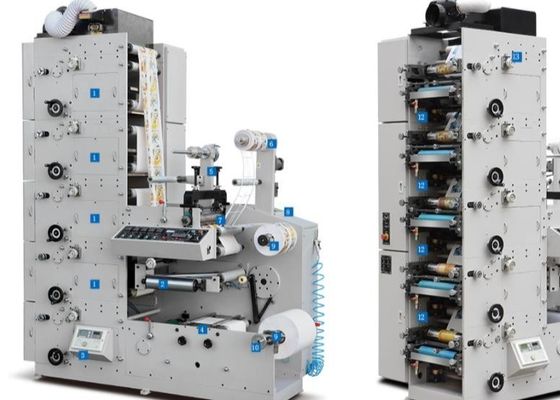Laminating Offset Foil Stamping Flexo Label Printer