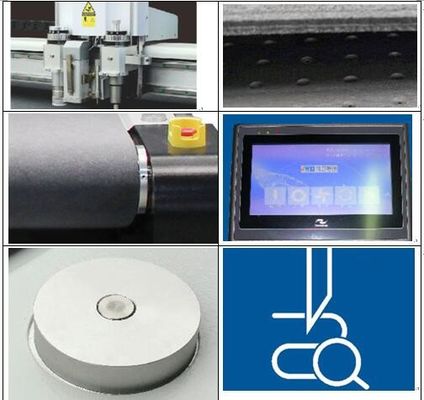 Karton Bergelombang Foil Stamping Mesin Pemotong Mati 1200mm/s