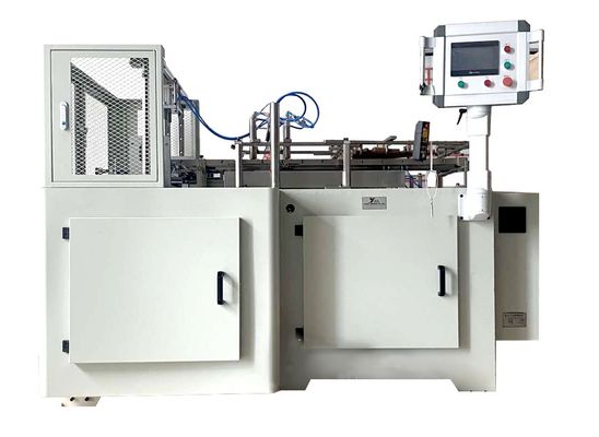 60 Pcs / Min Mesin Pembuat Kotak Kertas Dilapisi PE Ganda