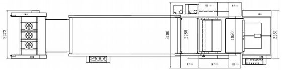 6200PCS/H UV Spot Coating Machine Glazur 1090x1440mm