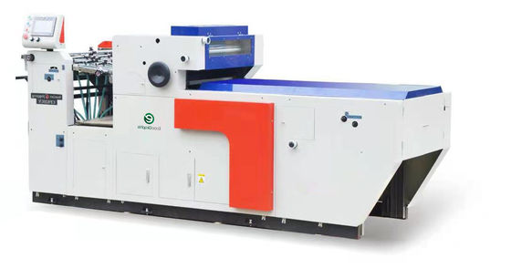 UV Spot Coating Varnishing Mesin Poles Format Kecil 620mm