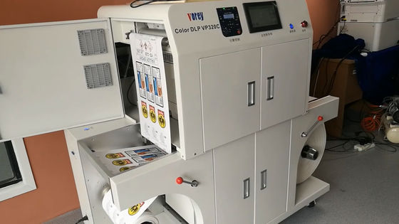 308mm Format Digital UV LED Flexo Label Printing Machine